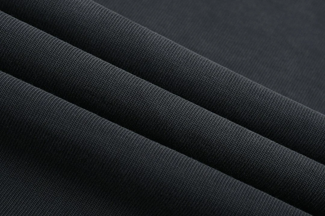 Gradient-wash relaxed polo shirt · X-31 · Dark grey · Base garment photograph
