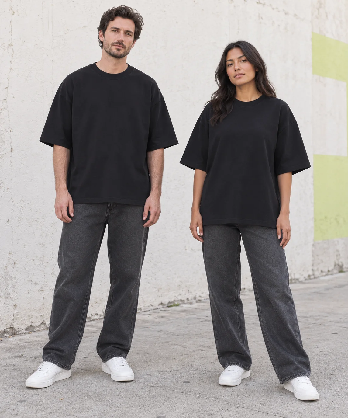 Garment-dyed relaxed tee · Unisex styling